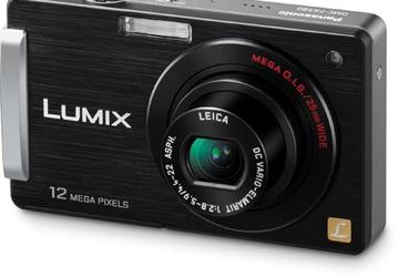 Panasonic представила фотокамеру с сенсорным экраном DMC-FX580